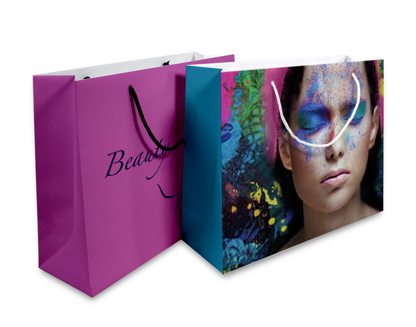 Tragetasche, Papiertragetasche, individuelle Tragetasche, Druckproduckt, online gestalten, Berberich Systems
